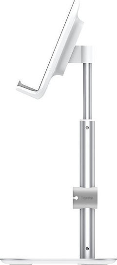 Baseus Literary Youth Aluminum Alloy Desktop Bracket Desk Stand for Mobile Phone in Silver Colour