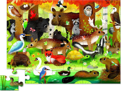 Kinderpuzzle Forest Friends für 3++ Jahre 36pcs Crocodile Creek