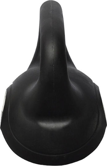 vidaXL Kettlebell PVC 24kg Black