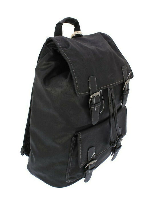 Camel Active Canada Fabric Backpack Black 25.3lt