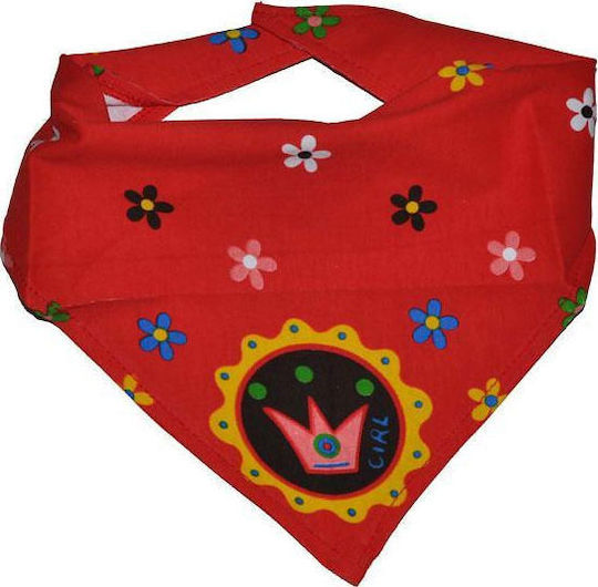 Bubba Bibs Μπαντάνα Υφασμάτινη με Αυτοκόλλητο Little Princess