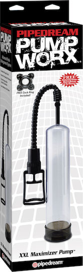 Pipedream Pump Worx XXL Maximizer Pump Τρόμπα Πέους Διάφανη