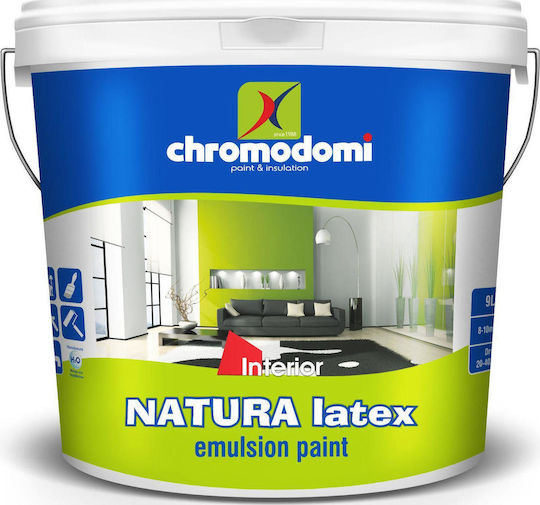 CHromodomi Natura Latex Plastic Paint for Interior Use White 10lt