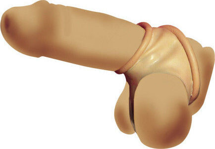 You2Toys Penis-Manschette Inel Cocoș și testicule Flesh 05100680000