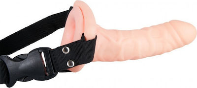 You2Toys Easy Rider Vibrating Strap-On Арсенал с Дилдо 16.5см и Вибрация в цвят на кожата