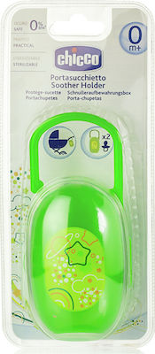 Chicco Case Pacifier made of Plastic Green 06985-00