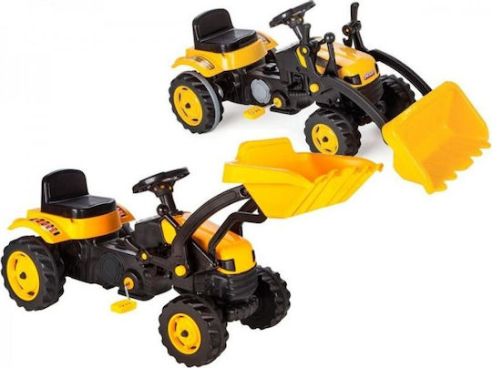 Kinder Bagger Active Bucket Fuß zu Boden mit Pedal Gelb