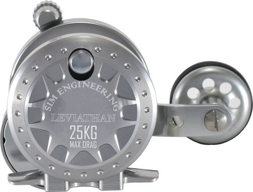 Sim Engineering Leviathan Left Left Handed Fishing Reel for Jigging and Slow Jigging