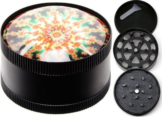 Atomic Grinder Atomic Metal 50mm Psychedelic 3 parts 1τμχ