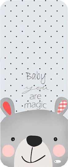 Interbaby Breathable Stroller Cover Baby You Are Magic 34x84cm Gray