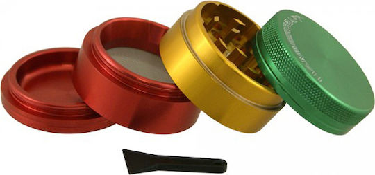 Grinder Hammercraft Rasta 63mm 4 Parts 1τμχ