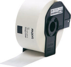 Brother 400 Self-Adhesive Label Rolls for Label Printer 90x38mm 1pcs