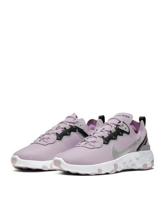 Renew Element 55 GS Kids Sports Shoes Running Lilac