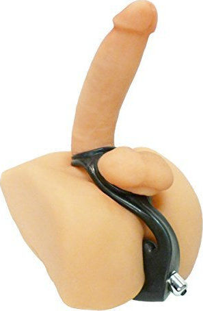 XR Masters Rogue Vibe Erection Enhancer + Anal Stim 4cm Black