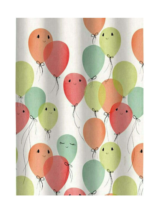 Guy Laroche Kids Rod Pocket Curtain Party Multicolour 145x270cm