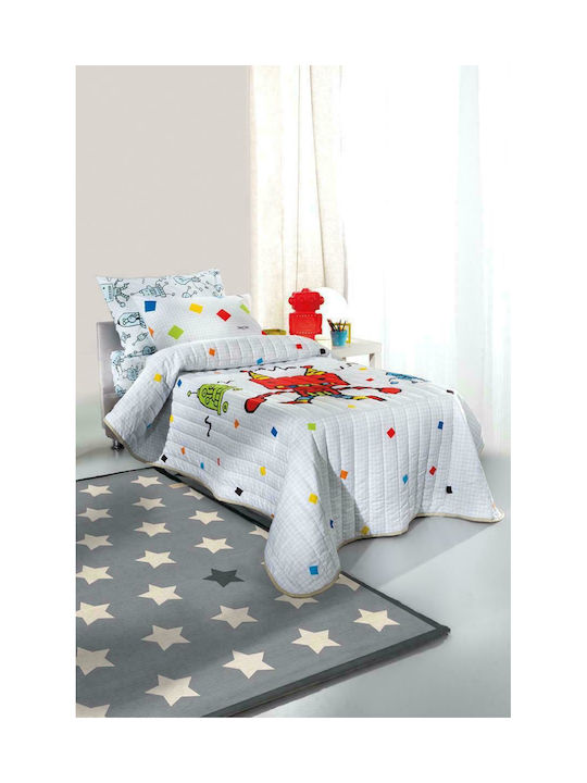 Saint Clair Παιδικό Κουβερλί Μονό 160x220εκ.