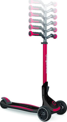 Globber Kids 3-Wheel Foldable Scooter Ultimum for 5+ years Red