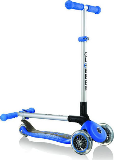 Globber Kids Scooter Foldable Primo 3-Wheel for 3+ Years Blue