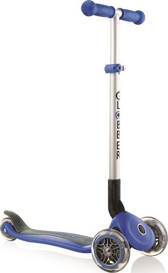 Globber Kids Scooter Foldable Primo 3-Wheel for 3+ Years Blue