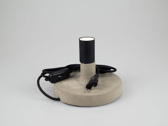 V-TAC Concrete Vintage Table Lamp for Socket E27 with Gray Base