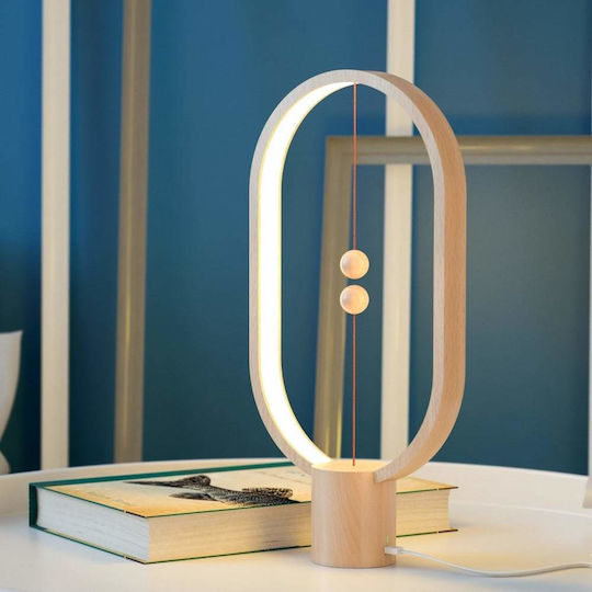 Allocacoc Decorative Lighting Heng Balance Lamp Ellipse LED Warm White 3500K 20cm