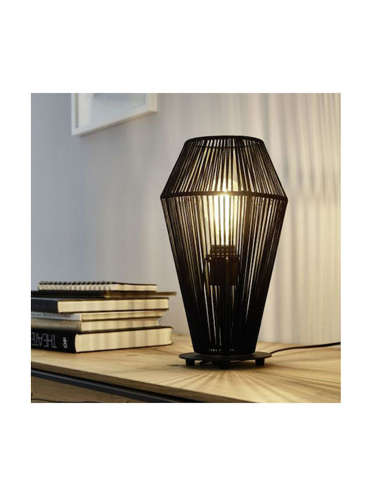 Eglo Palmones Decorative Lamp with Socket for Bulb E27 Black