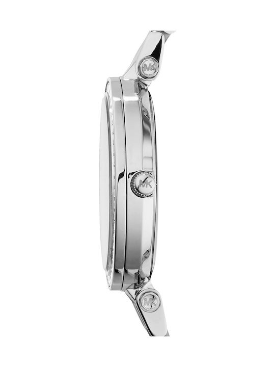 Michael Kors Pyper Ceas de Damă cu Argintiu Brățară Metalică