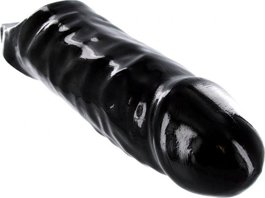 XR Master Series XL Black Mamba Cock Sheath 18cm Black