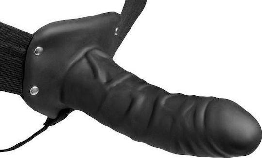 XR Size Matters Erection Assist Gurtzeug mit Dildo in Schwarz Farbe