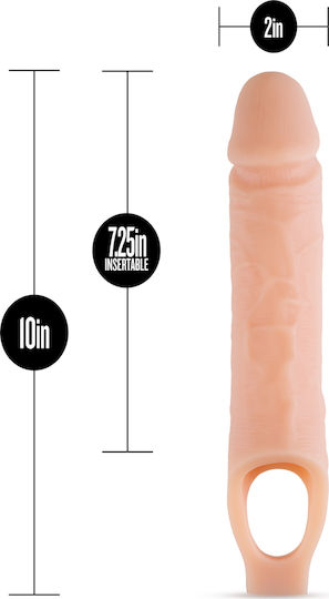 Blush Performance Plus 10 Inch Silicone Cock Sheath Penis Extender