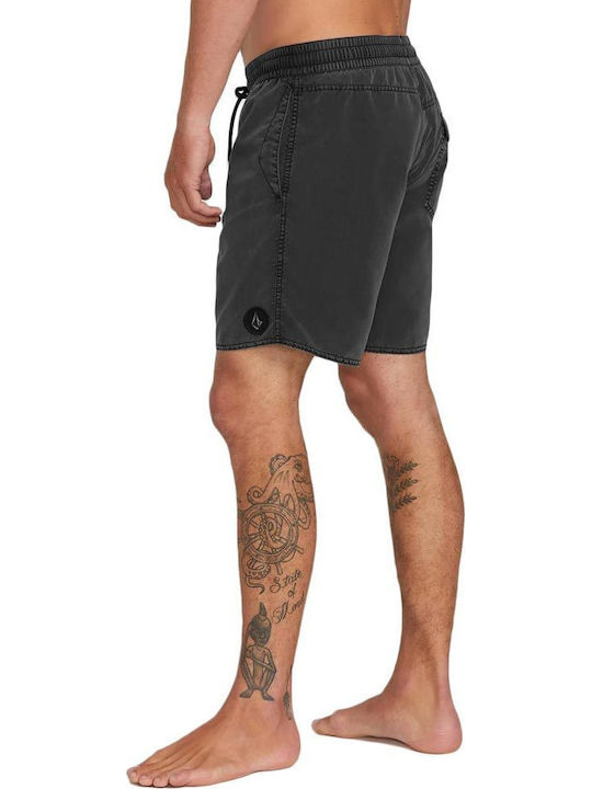Center Trunk 17" Ανδρικό Μαγιό Βερμούδα Μαύρη