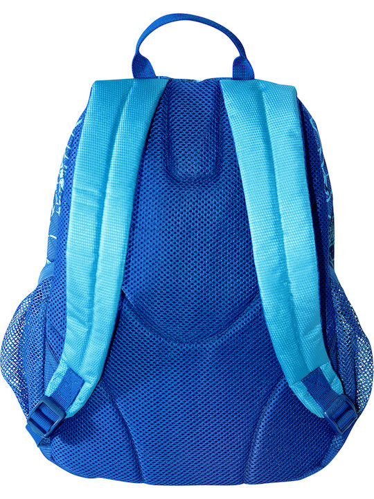 KalGav Libby Football School Bag Backpack Kindergarten in Blue color 13lt