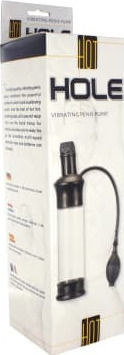 Seven Creations Hot Hole Multi Speed Vibrating Τρόμπα Πέους με Δόνηση Μαύρη
