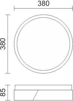 Spot Light Εξωτερικό LED Panel 24W 38εκ. Spot Light Εξωτερικό LED Panel 24W 38εκ.