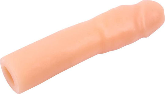Chisa Novelties SuperMe Real Feel Sleeve Penis Extension Flesh 16cm