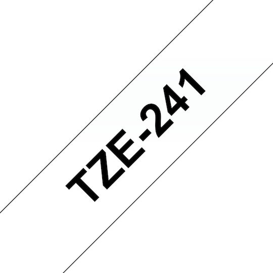 Brother Label Maker Tape 8m x 18mm In White Colour Compatible With Brother TZe/TZ