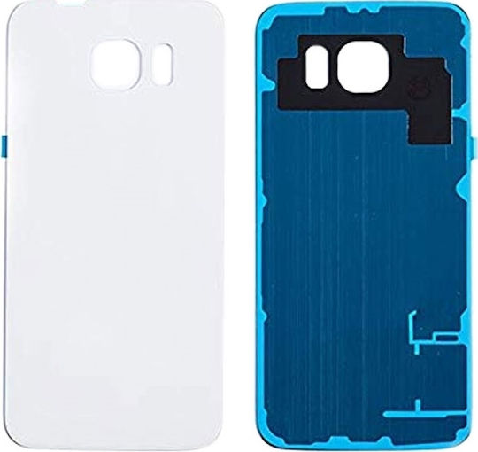 Καπάκι Μπαταρίας Λευκό για Galaxy S6 Edge