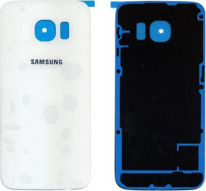 Καπάκι Μπαταρίας Λευκό για Galaxy S6 Edge