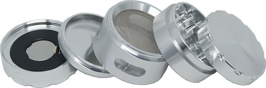 Coney Grinder Vibra 63mm Ασημί