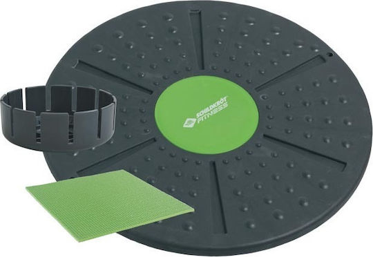 Schildkrot Balance Board Disc de Echilibru Negru cu Diametru 39.5cm 1buc
