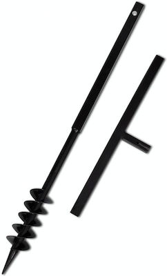 vidaXL 270541 Hand Drill with handle 80mm and extension tube 13m Steel