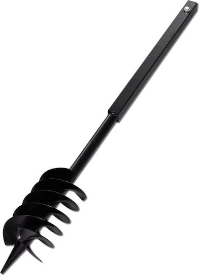 vidaXL Burghiu De Mână Cu Mâner De 150 Mm Și Tub De Extensie Din Oțel De 9 M 270528