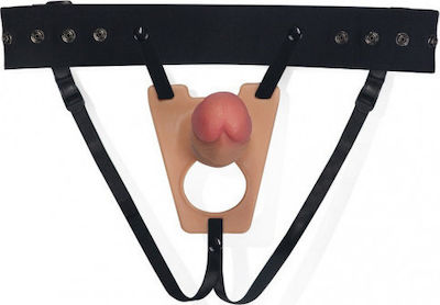 Lovetoy Rodeo G Harness with Dildo Flesh