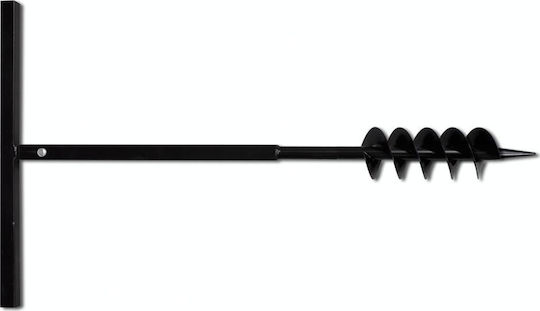 vidaXL Hand Drill with Handle 100mm and Steel Extension Tube 9m