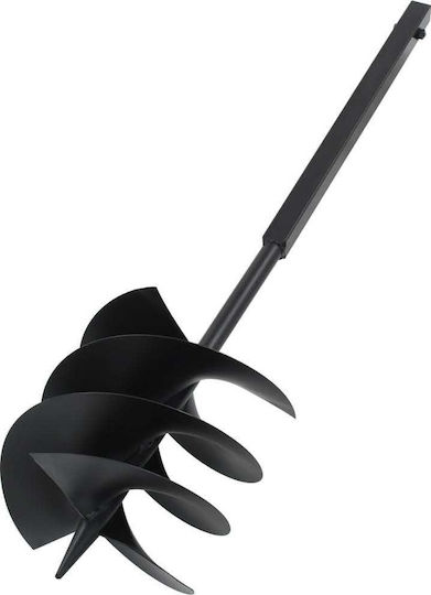 vidaXL Burghiu De Mână Cu Mâner Negru 250mm Oțel 145258