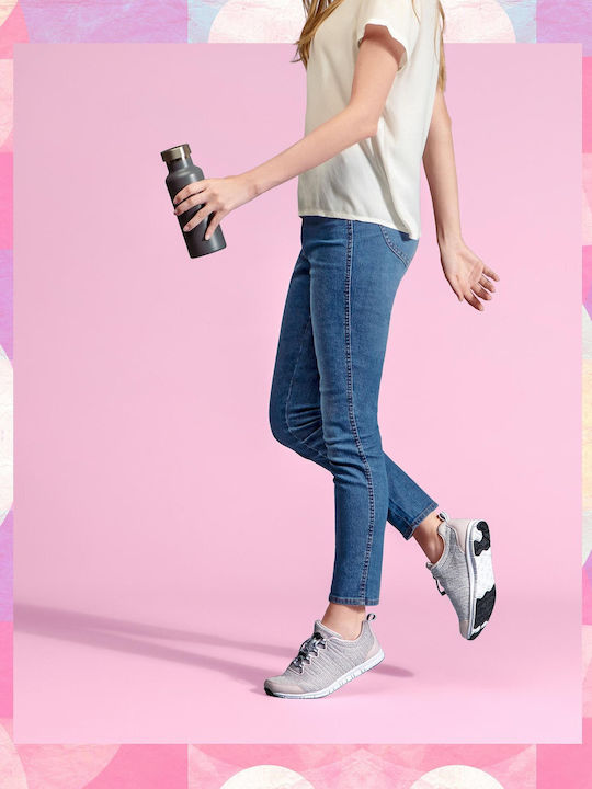 Wind Step Γυναικεία Ανατομικά Sneakers Ροζ