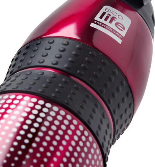 Ecolife Recyclable Thermos Bottle Stainless Steel BPA Free 400ml Red