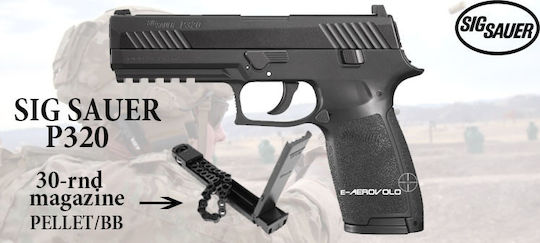 SigSauer Αερο Pistole CO2 P320 Blowback