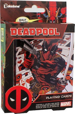 Paladone Deadpool Spielkarten Filme Mehrfarbig In Metallbox