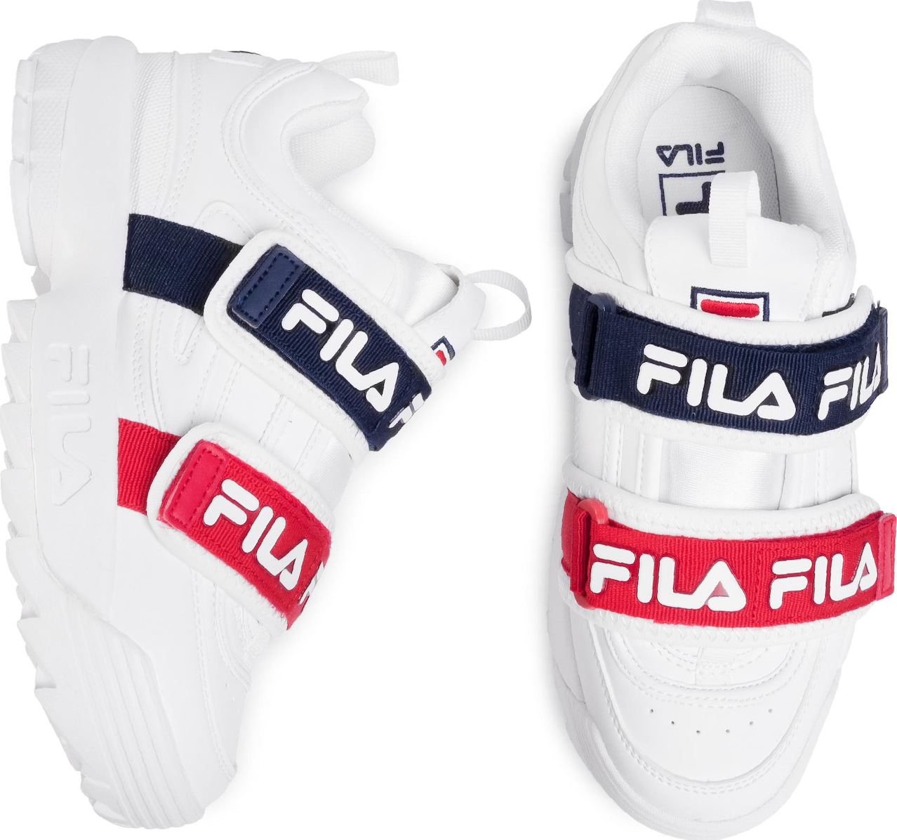 fila disruptor straps